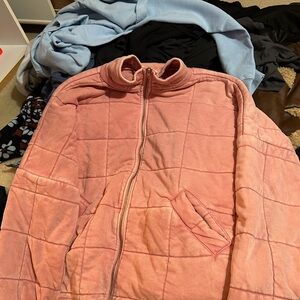 Forever 21 Blush Pink Puffer Jacket